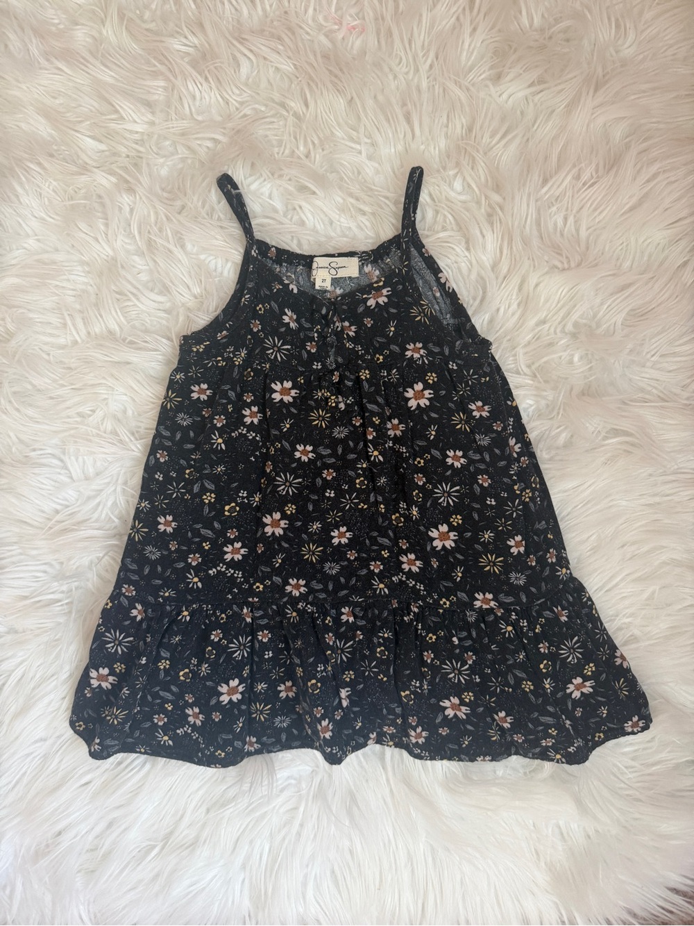 Bundle of 11 Dresses & Jumpers 2T 3T Mixed Prints Summer Cute Florals Tanks - Picture 15 of 15